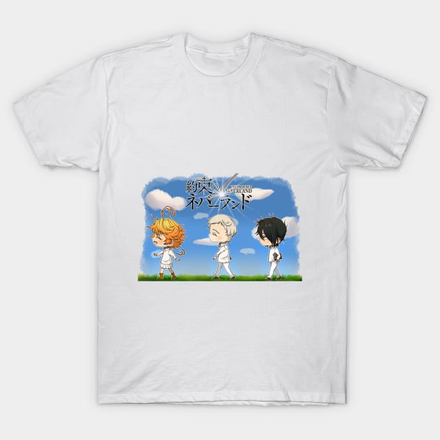 The Promised Neverland_Version1 T-Shirt by ScarletEricson